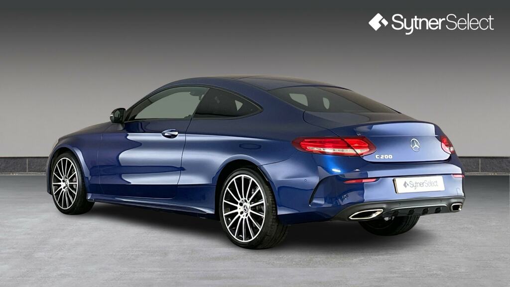 Mercedes-Benz C Class C200 Amg Line Premium Plus 9G-tronic LL67MZF Blue #2