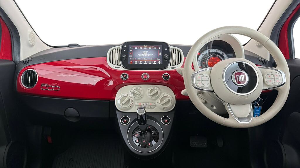 Fiat 500 1.2 Lounge Dualogic PE20YCG Red #6