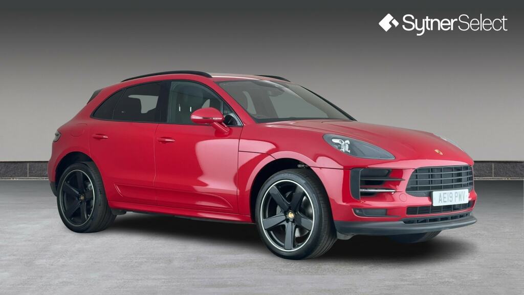 Porsche Macan S Pdk Red