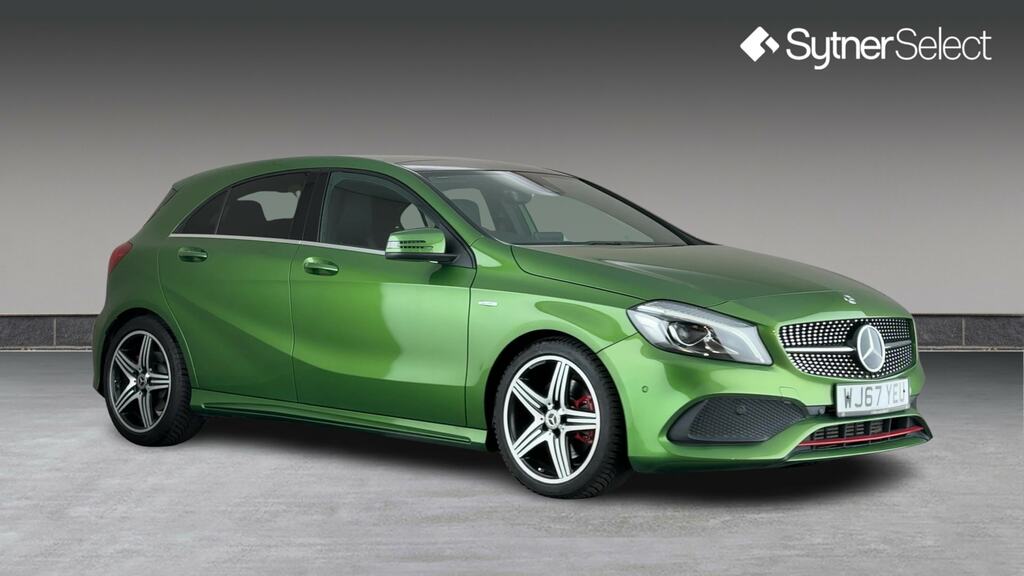 Mercedes-Benz A Class A250 Amg Premium WJ67YEU Green