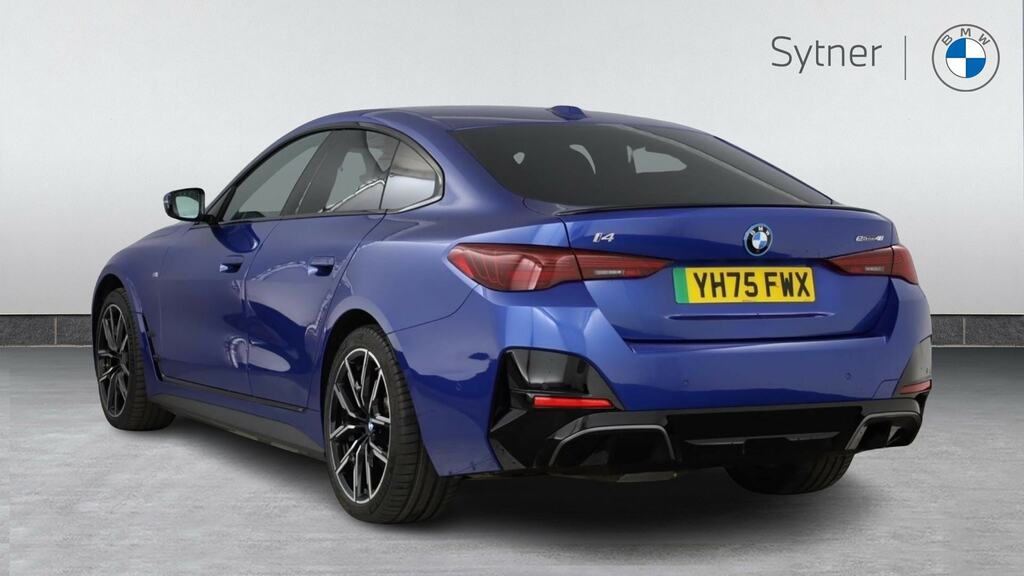 BMW i4 250Kw Edrive40 M Sport 83.9Kwh Techpro YH75FWX Blue #2