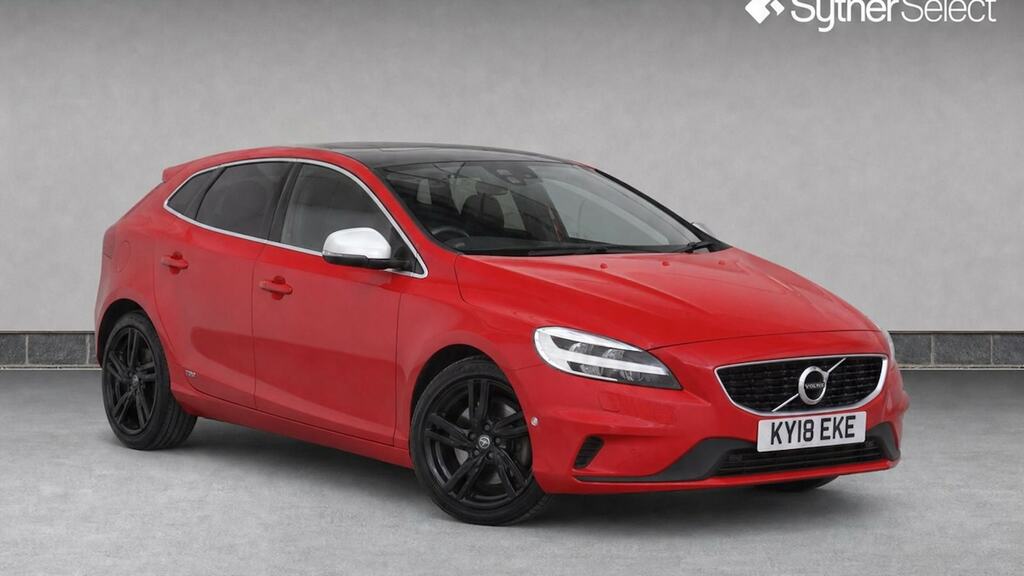 Volvo V40 T3 152 R Design Pro Geartronic KY18EKE Red #2