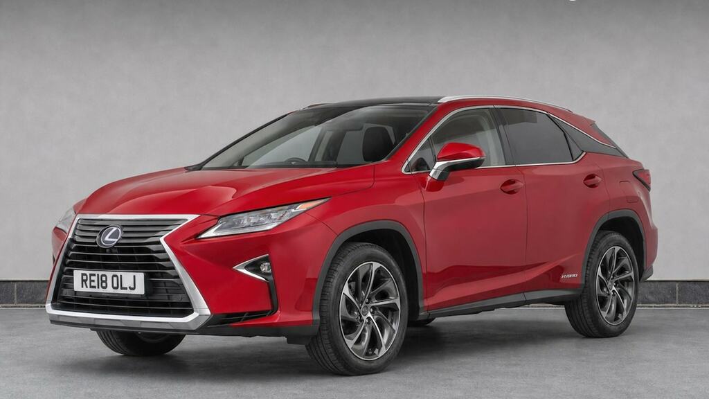 Lexus RX 450H 3.5 Premier Cvt Sunroof RE18OLJ Red #2