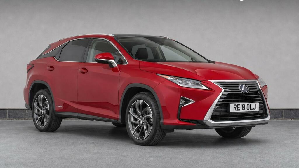 Lexus RX 450H 3.5 Premier Cvt Sunroof Red