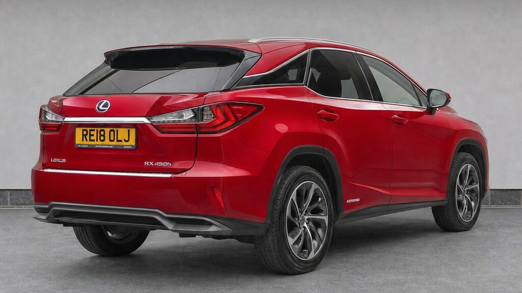 Lexus RX 450H 3.5 Premier Cvt Sunroof RE18OLJ Red #4