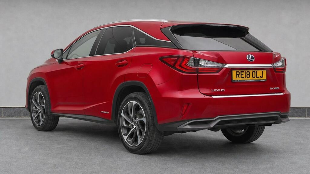 Lexus RX 450H 3.5 Premier Cvt Sunroof RE18OLJ Red #3