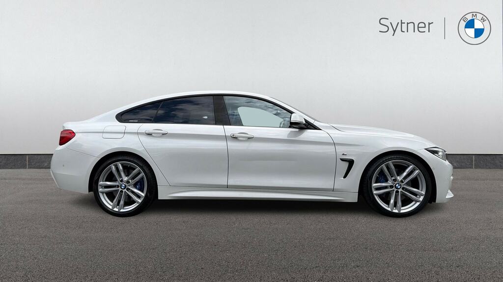 BMW 4 Series Gran Coupe 420D M Sport Professional Media YE17NHX White #3