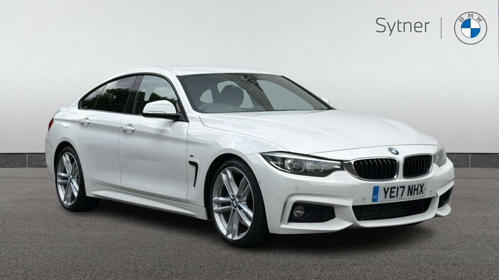 BMW 4 Series Gran Coupe 420D M Sport Professional Media White