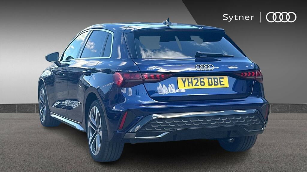 Audi A3 1.5 Tfsi E 204 S Line S Tronic Tech Pack YH26DBE Blue #3