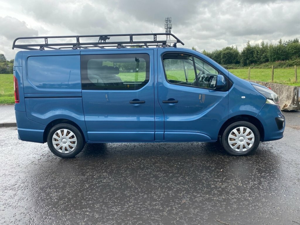 Vauxhall Vivaro 1.6L Sportive MD17OKV Blue #2