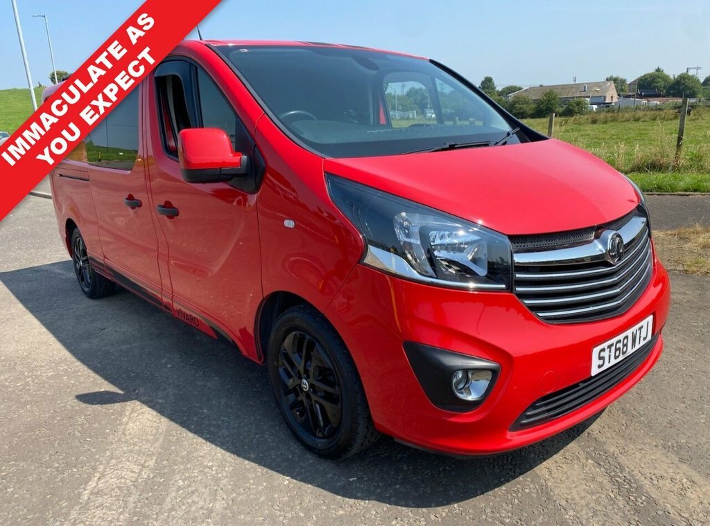 Vauxhall Vivaro 1.6L Limited Edition Nav Red