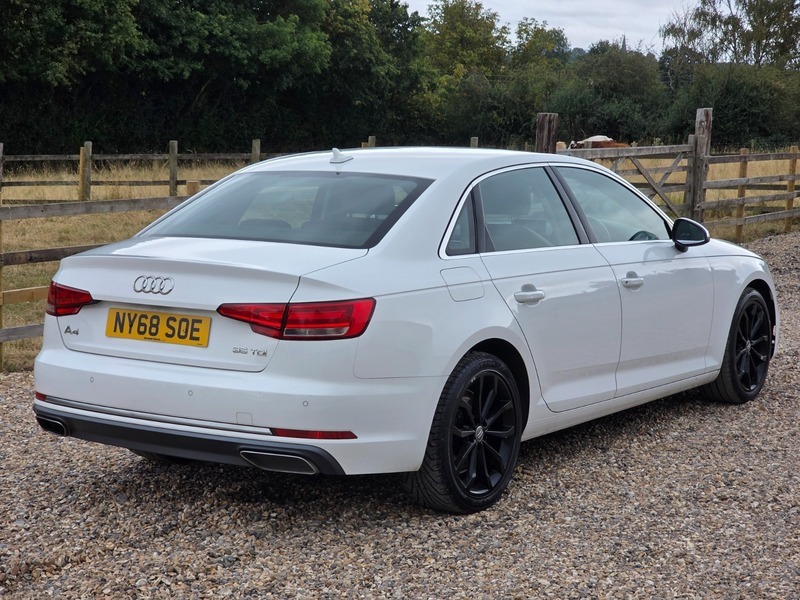 Audi A4 40 Tdi Quattro S Line S Tronic Estate Black #8