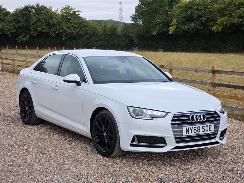 Audi A4 Tdi Sport White #5