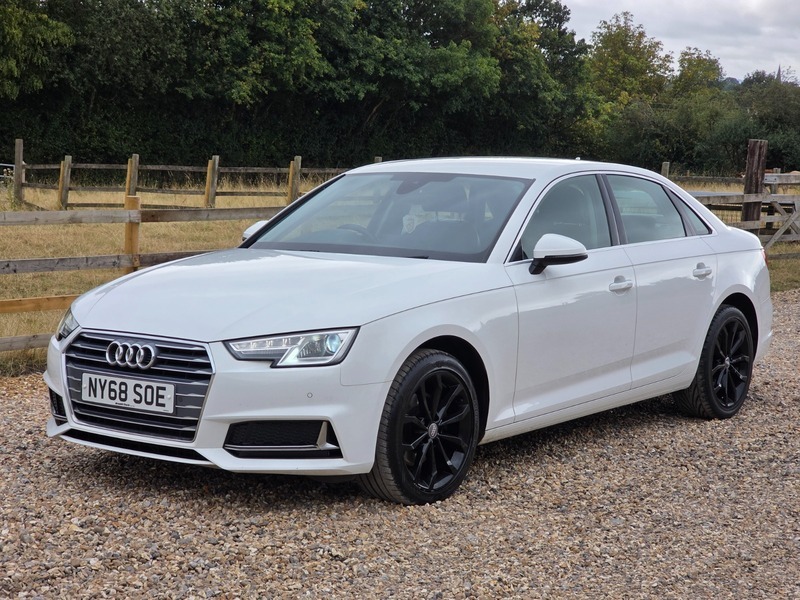 Audi A4 40 Tdi Quattro S Line S Tronic Estate Black #13