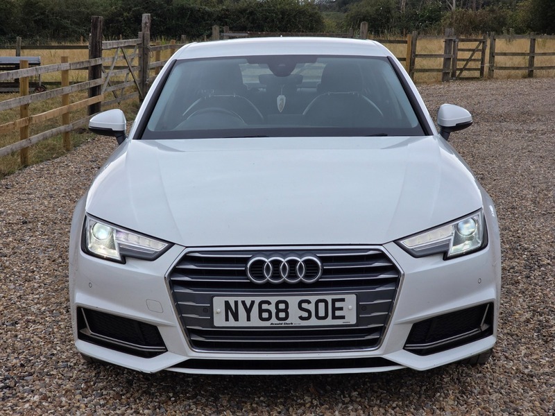 Audi A4 40 Tdi Quattro S Line S Tronic Estate Black #14