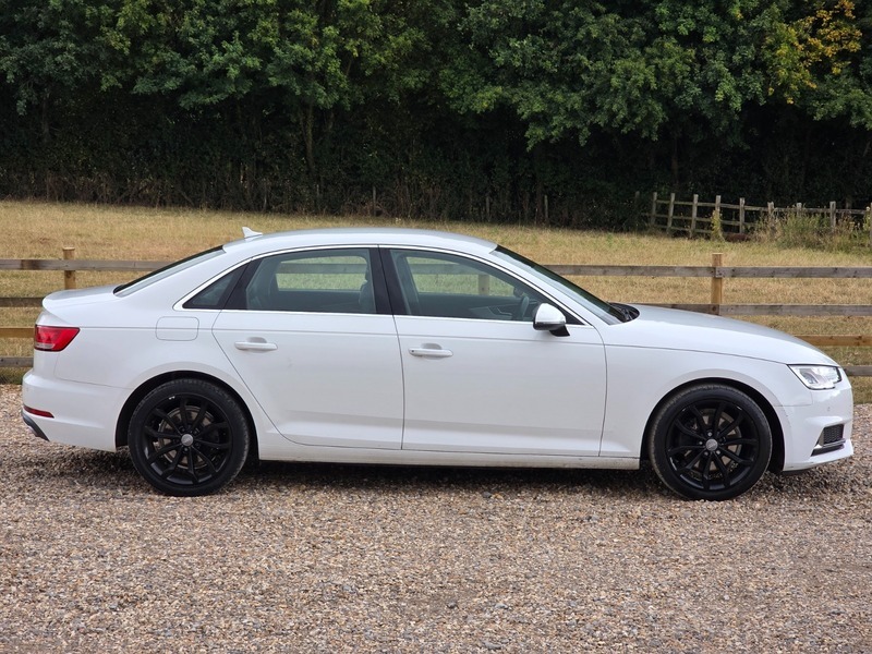 Audi A4 Tdi Sport White #6