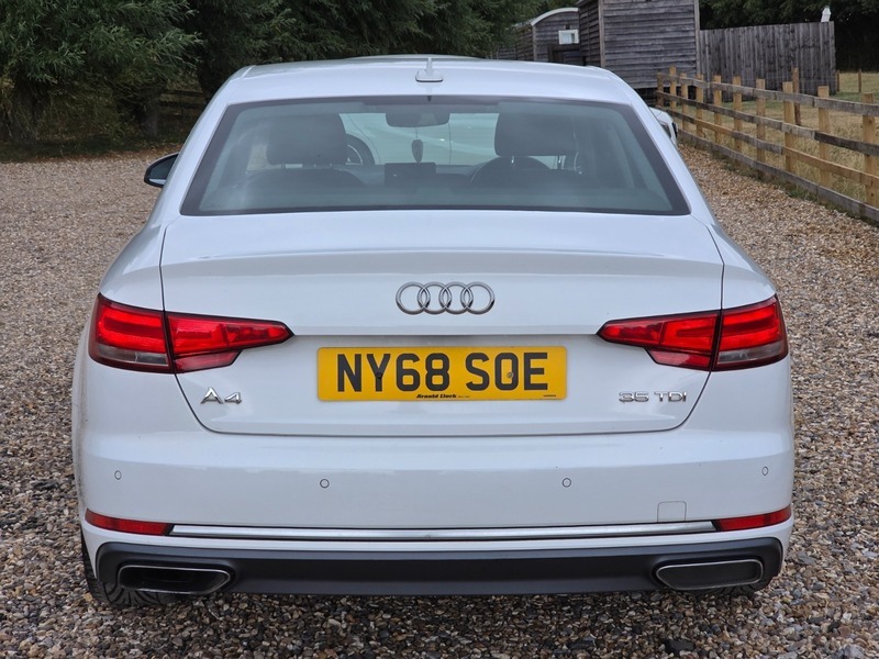 Audi A4 40 Tdi Quattro S Line S Tronic Estate Black #9
