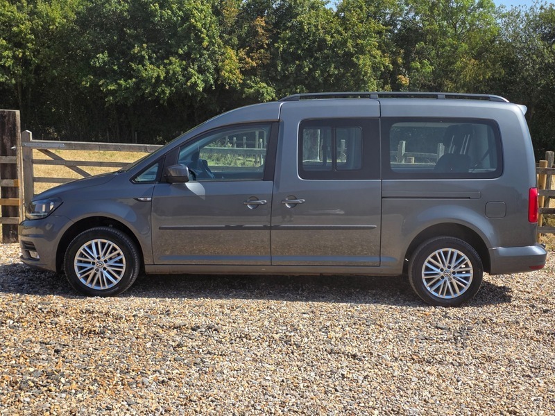 Volkswagen Caddy Life Life 2.0 Tdi Dsg Wheel Chair Accessible Vehicl Silver #11