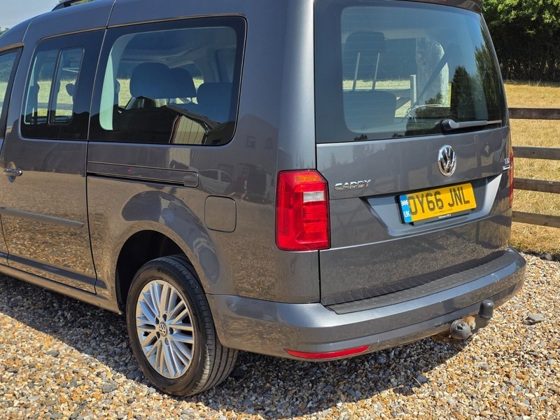 Volkswagen Caddy Life Life 2.0 Tdi Dsg Wheel Chair Accessible Vehicl Silver #9