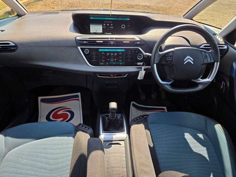 Citroen C4 Grand C4 Picasso 1.6 Bluehdi Feel Eat6 Estate White #23