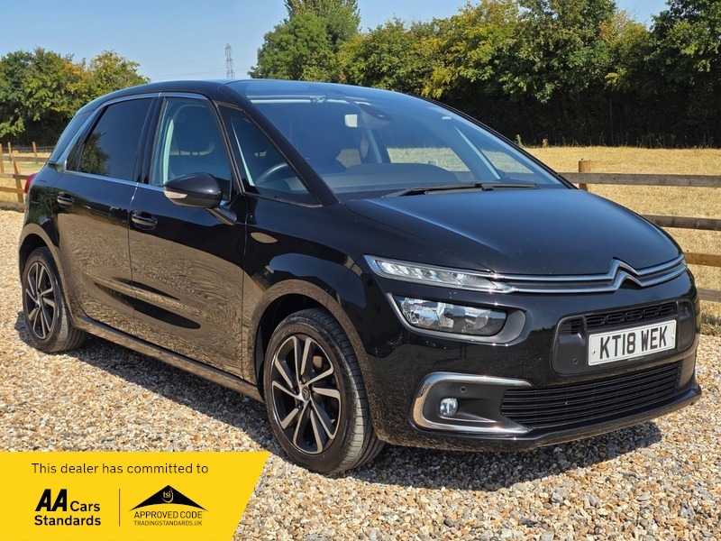 Citroen C4 Grand C4 Picasso 1.6 Bluehdi Feel Eat6 Estate White #1