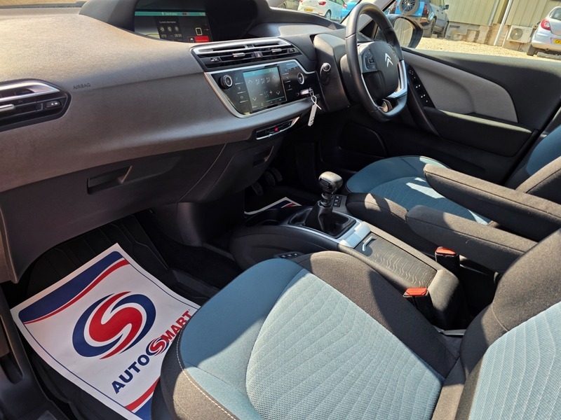 Citroen C4 Grand C4 Picasso 1.6 Bluehdi Feel Eat6 Estate White #25