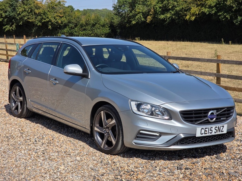 Volvo V60 D4 R-design Nav Silver #4