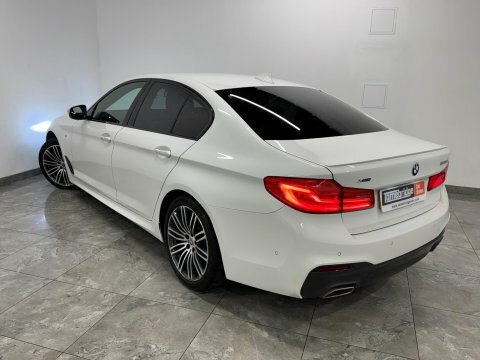 BMW 5 Series 2.0 520D M White #5