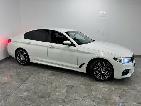 BMW 5 Series 2.0 520D M White #2