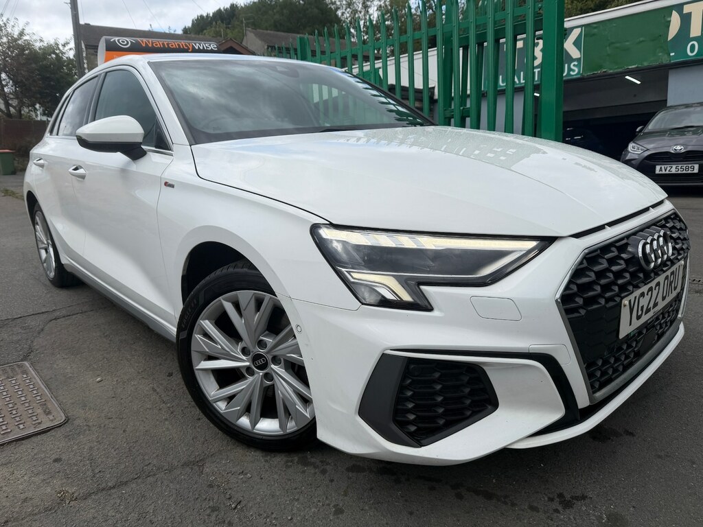 Audi A3 40 Tfsi E S Line S Tronic White