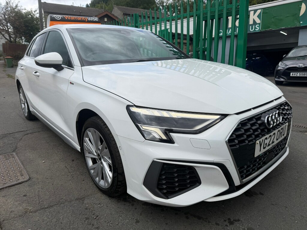 Audi A3 40 Tfsi E S Line S Tronic White #4