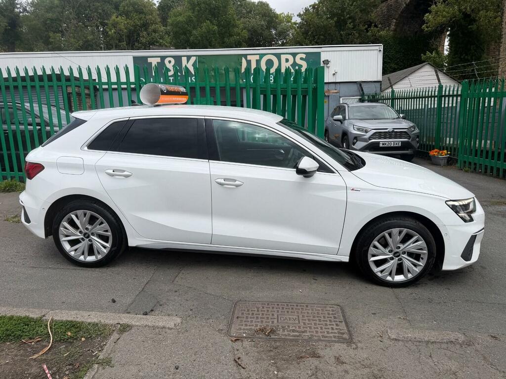 Audi A3 40 Tfsi E S Line S Tronic White #3