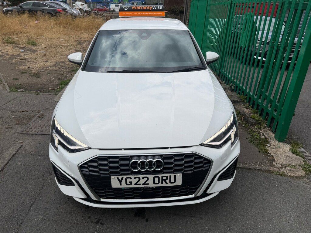 Audi A3 40 Tfsi E S Line S Tronic White #5
