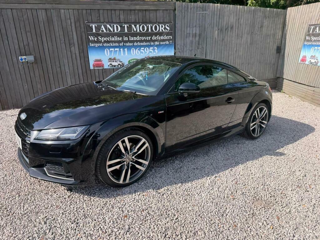 Audi TT 1.8 Tfsi S Line Euro 6 S S Black