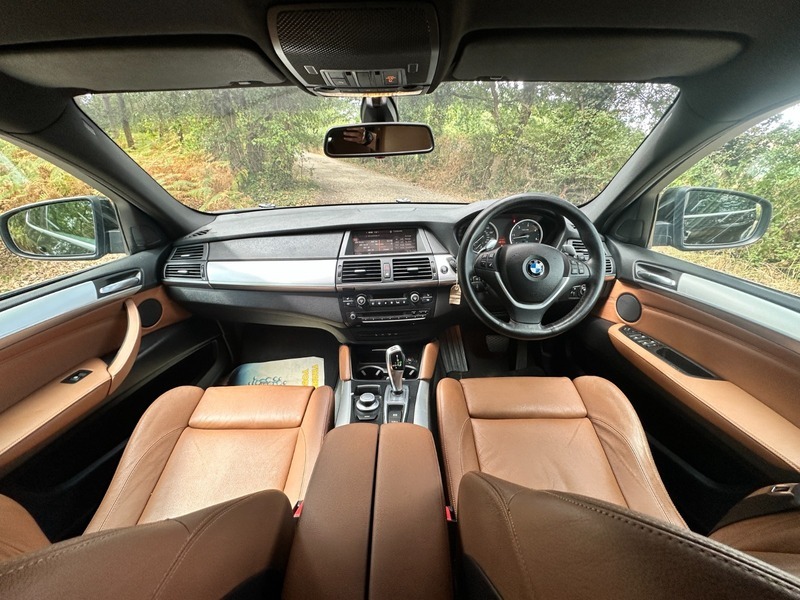 BMW X6 Xdrive35d Black #6