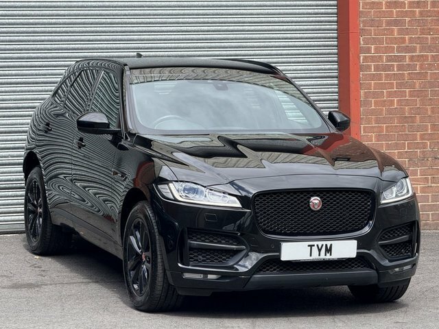Jaguar F-Pace 2.0 D180 R-sport Suv Awd Euro 6 S Black #3
