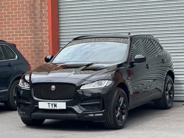 Jaguar F-Pace 2.0 D180 R-sport Suv Awd Euro 6 S Black #4