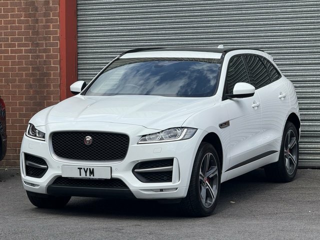 Jaguar F-Pace 2.0 D180 R-sport Suv Awd Euro 6 S White #4