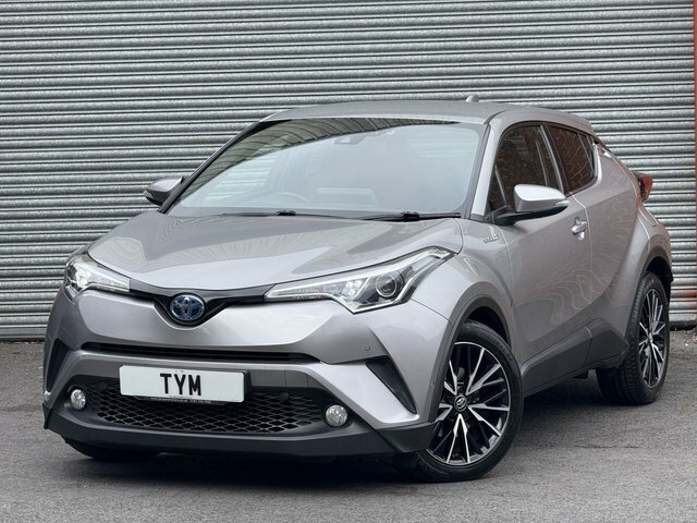 Toyota C-Hr 1.8 Vvt-h Excel Suv Hybrid Cvt Euro 6 WP18SVK Silver #2