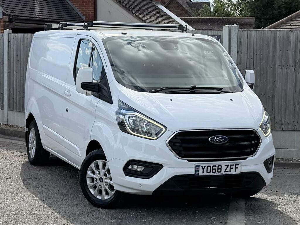 Ford Transit Custom Panel Van 2.0 280 Ecoblue Limited 201868 YO68ZFF White