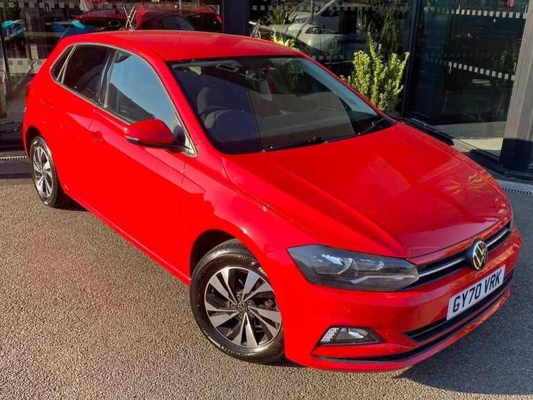 Volkswagen Polo 1.0 Tsi Match Dsg Euro 6 Ss Red