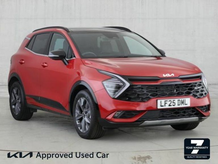 Kia Sportage 1.6T Gdi 207 Hev Gt-line S Awd Red