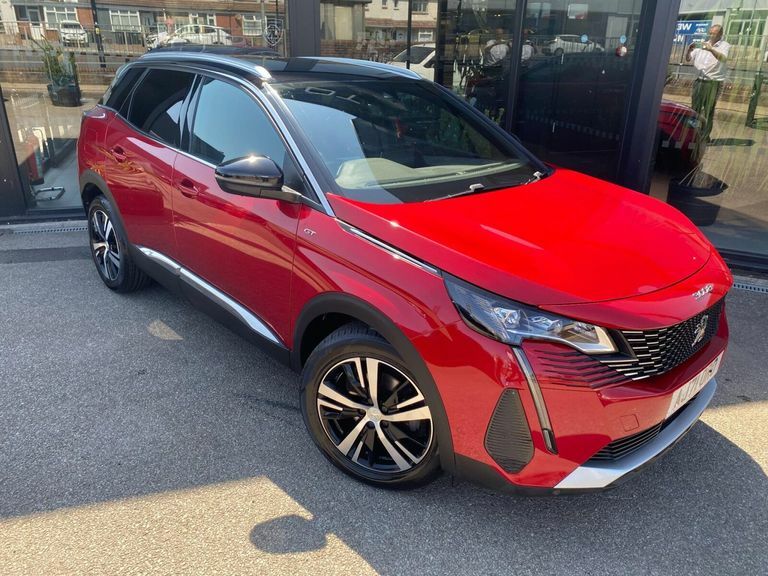 Peugeot 3008 1.5 Bluehdi Gt Eat Euro 6 Ss Red