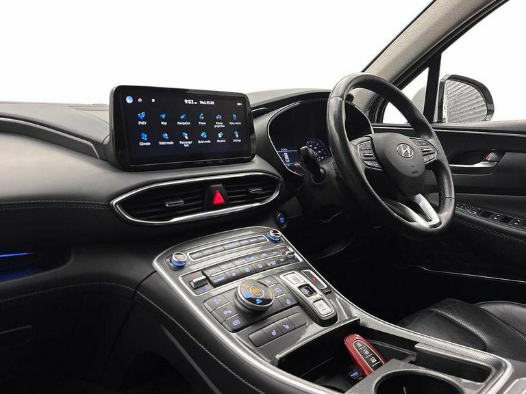 Hyundai Santa Fe 1.6 Tgdi Plug-in Hybrid Premium 4Wd Silver #4