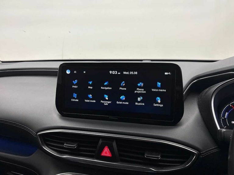 Hyundai Santa Fe 1.6 Tgdi Plug-in Hybrid Premium 4Wd Silver #5