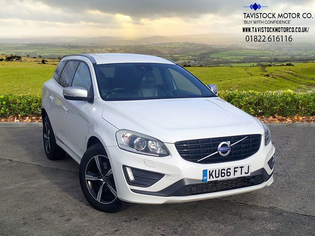 Volvo XC60 2.4L R-design Lux Nav White