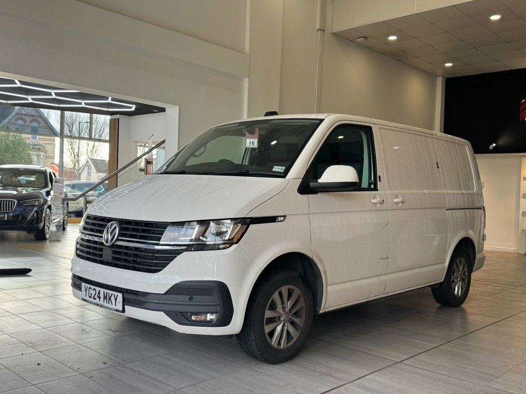 Volkswagen Transporter 2.0 Tdi T28 Highline Panel Van Dsg Fwd YG24MKY White #4