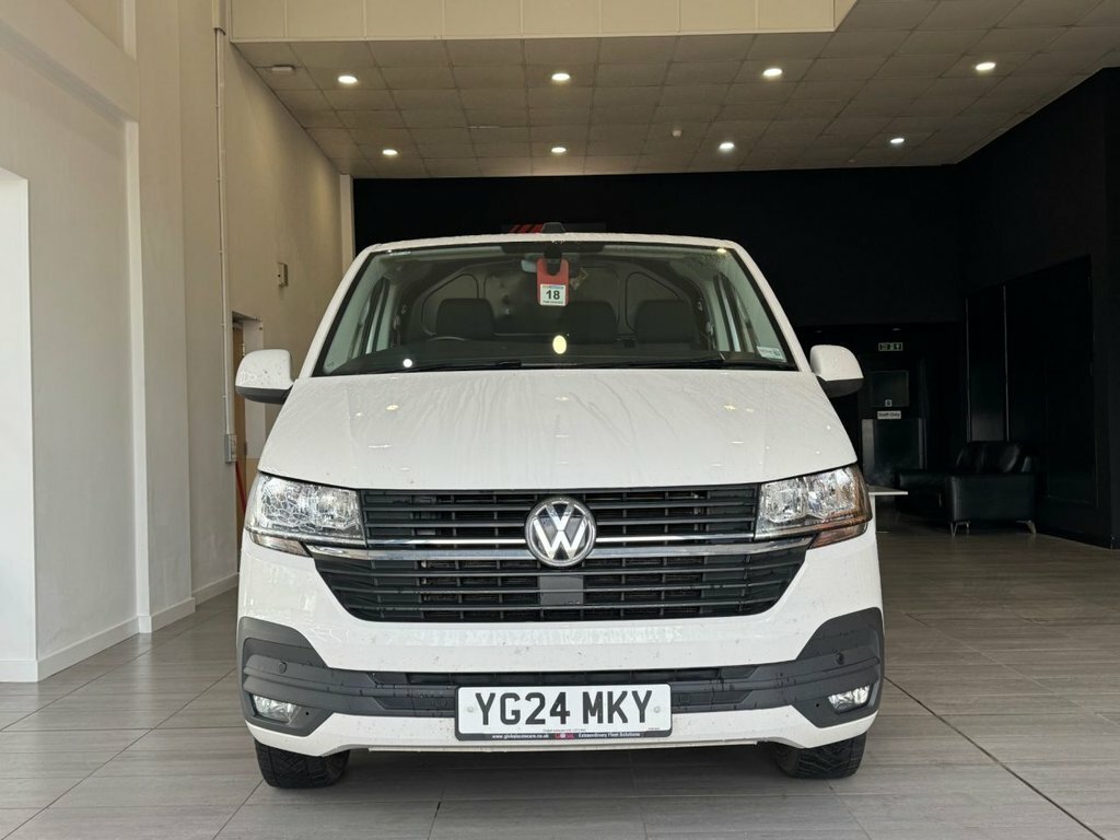 Volkswagen Transporter 2.0 Tdi T28 Highline Panel Van Dsg Fwd YG24MKY White #3