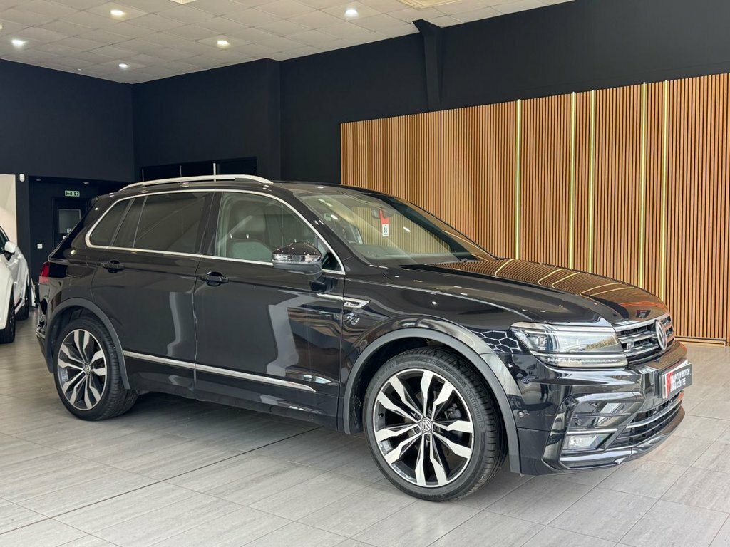 Volkswagen Tiguan 2.0 Tdi R-line Tech Suv Dsg Euro 6 S S PL69LZD Black #2