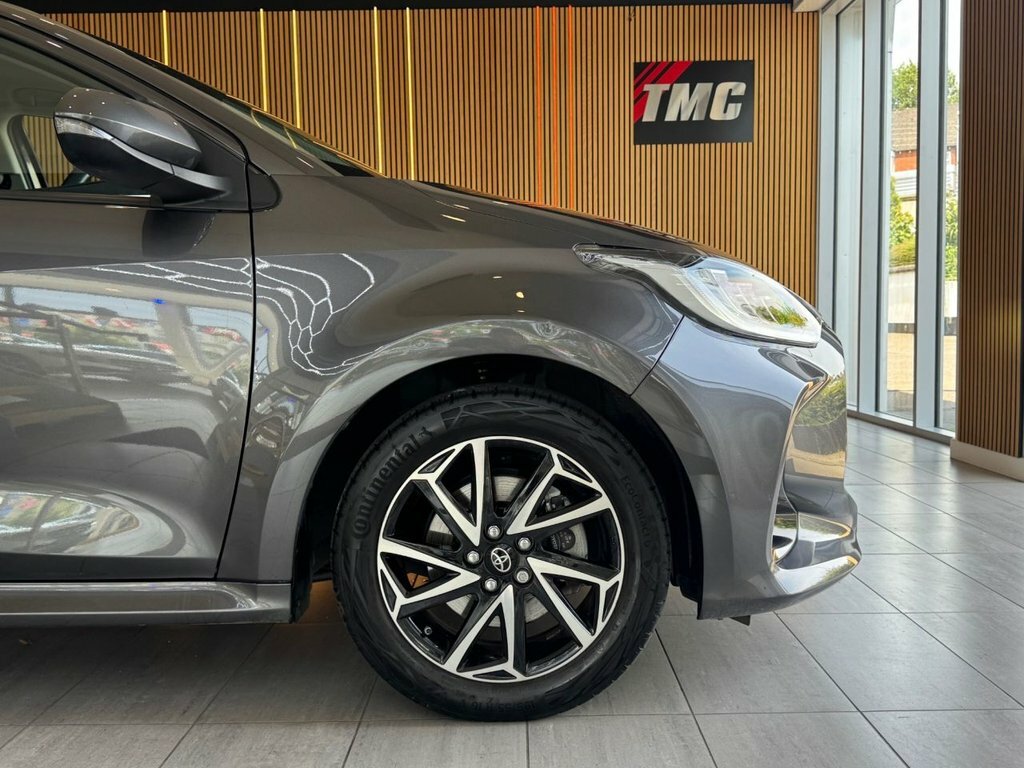 Toyota Yaris 1.5 Vvt-h Design Hatchback Hybrid E-cvt LL23VKM Grey #6